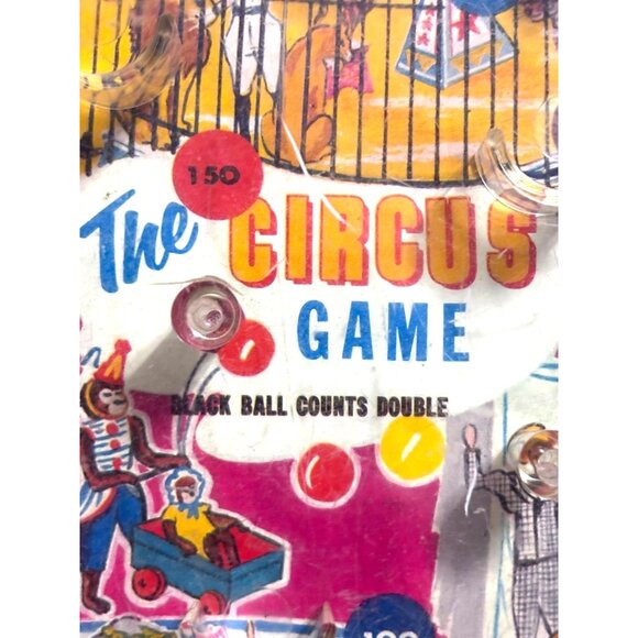 Vintage The Circus Game Pinball Toy By Wolverine Toy Co. USA - Picture 4 of 8
